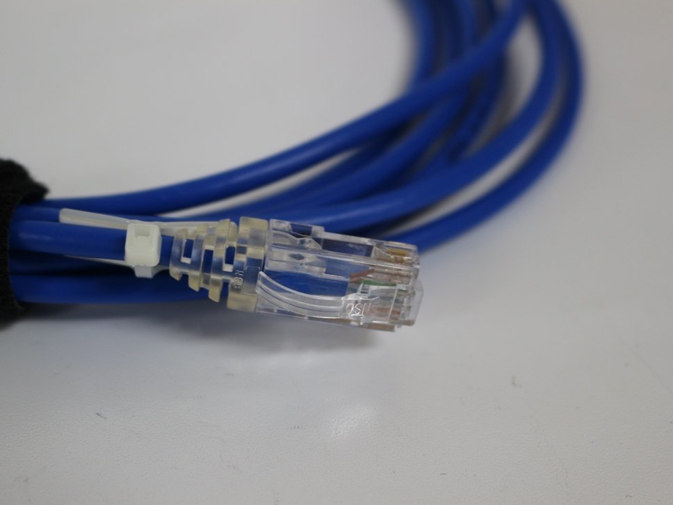 NIPPON SEISEN CAT6 U/UTP маленький диаметр 4P. линия кабель SPG6-PC-B-AWG28 длина 4M