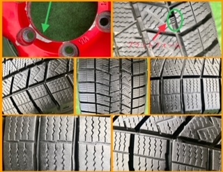 220911-01 DUNLOP WINTER MAXX 03 スタッドレスタイヤ+LIGURE PROJECT 15inch Wheel HIACE/CARAVAN など_画像9