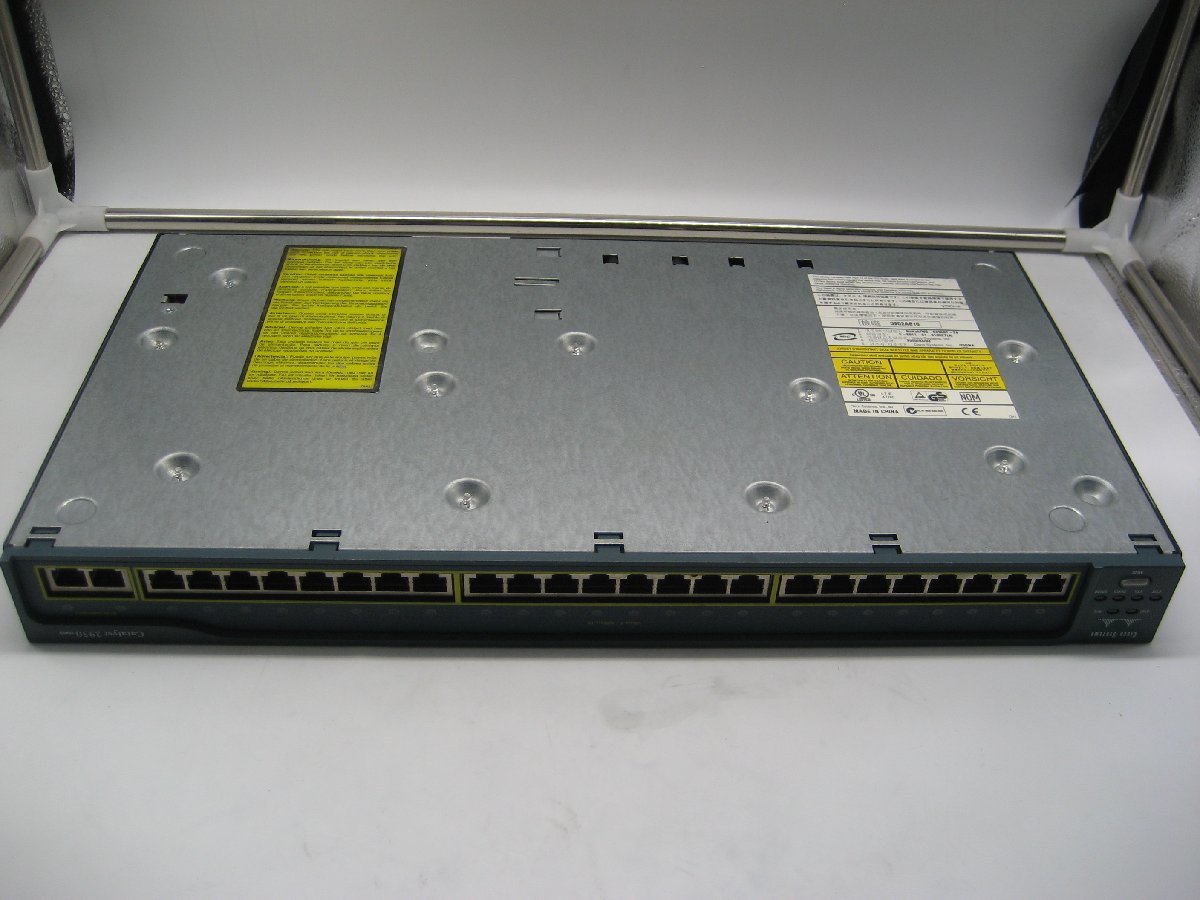 Cisco/シスコ Systems◎Catalyst 2950 Series◎WS-C2950T-24◎24ポート◎Ciscoスイッチ◎初期化済み（レイヤ２） K1340_画像7