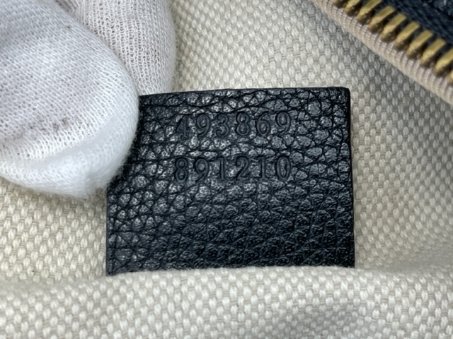 グッチ GUCCI 493869 891210 ロゴプリント レザー ベルトバッグ ボディ