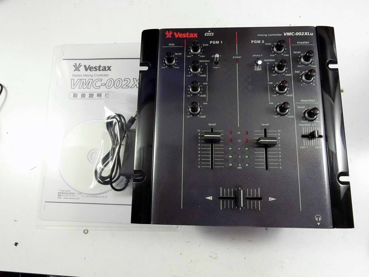 ベスタクス Vestax VMC-002XLu DJミキサー bprsubang.com