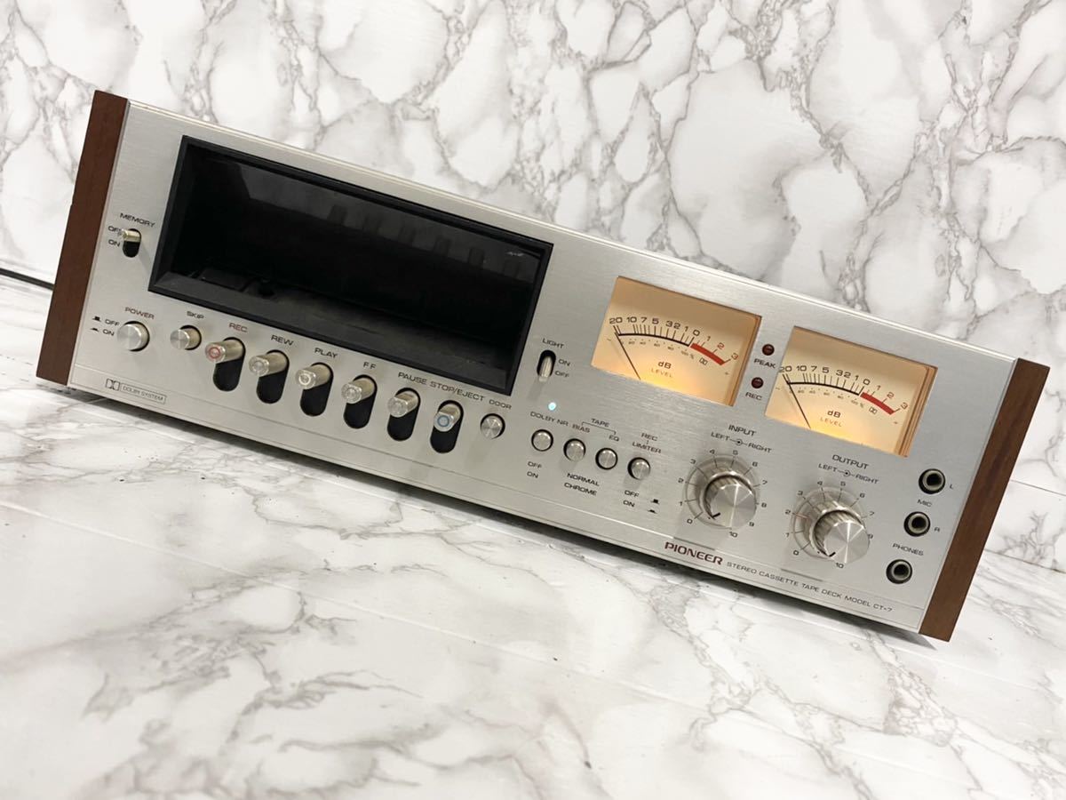 Pioneer CT-7 カセットデッキ パイオニア AD bprsubang.com