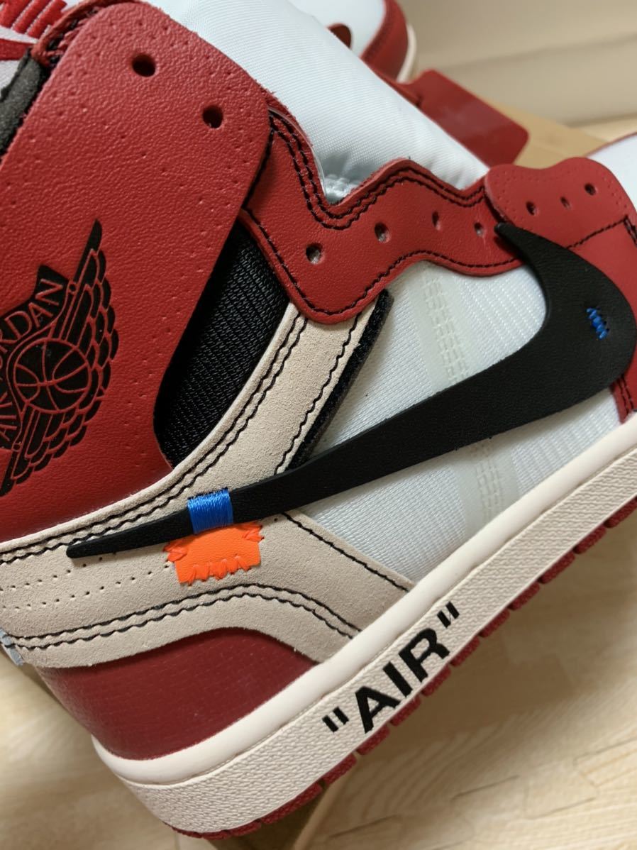 NIKE AIR JORDAN 1 HIGH ナイキ エアジョーダン オフホワイトThe 10 日本超高品質 NIKE THE10 off-white JORDAN1 AIR ナイキ スニーカー