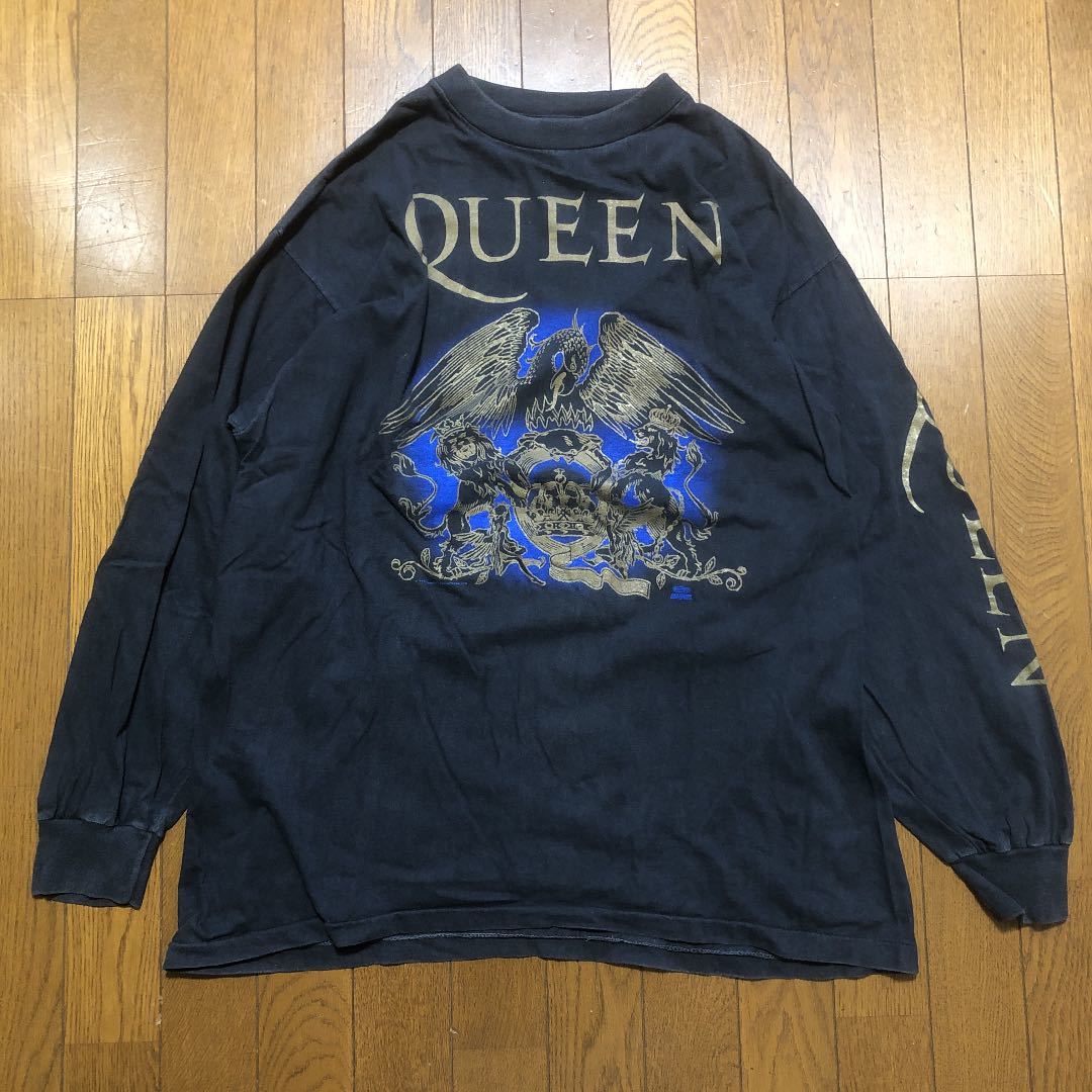 90s QUEEN トラビススコット着用 ビンテージ ロンT www.cleanlineapp.com