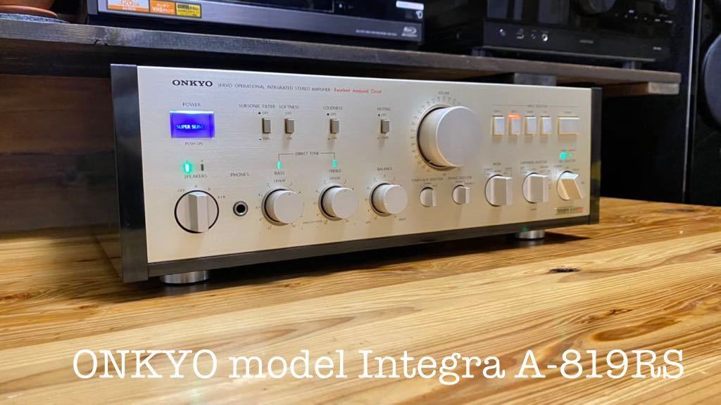 Yahoo!オークション - ONKYO オンキョー Integra A-819 RS Yahoo!オークション - ONKYO オンキョー Integra A-819 RS