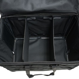  soft контейнер складной уличный большая вместимость рама встроенный перегородка . имеется [ черный ] механизм сумка сумка для инструментов 