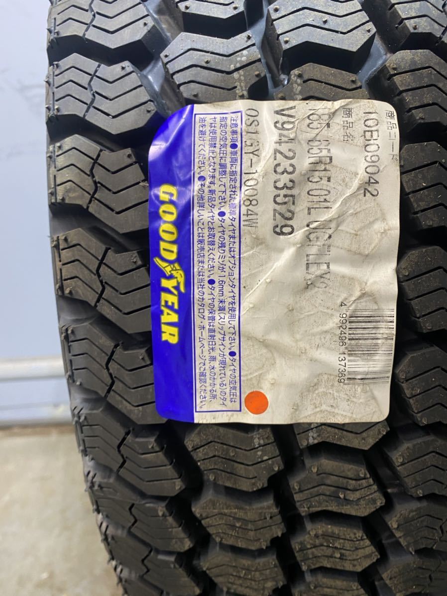 2019年製　新品　送料無料　185/65R15 101/99L（GOOD YEAR）ULTRA GRIP FLEXSTEEL2 6本 B.33_画像5