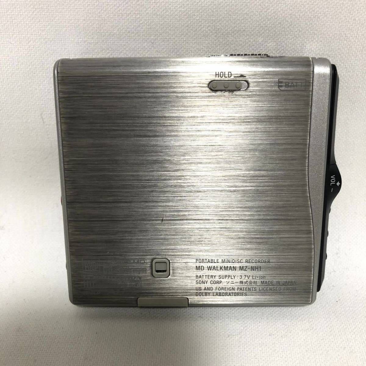 □新作早割□ 美品SONY MZ-NH1 ソニー MD ウォークマン 動作品
