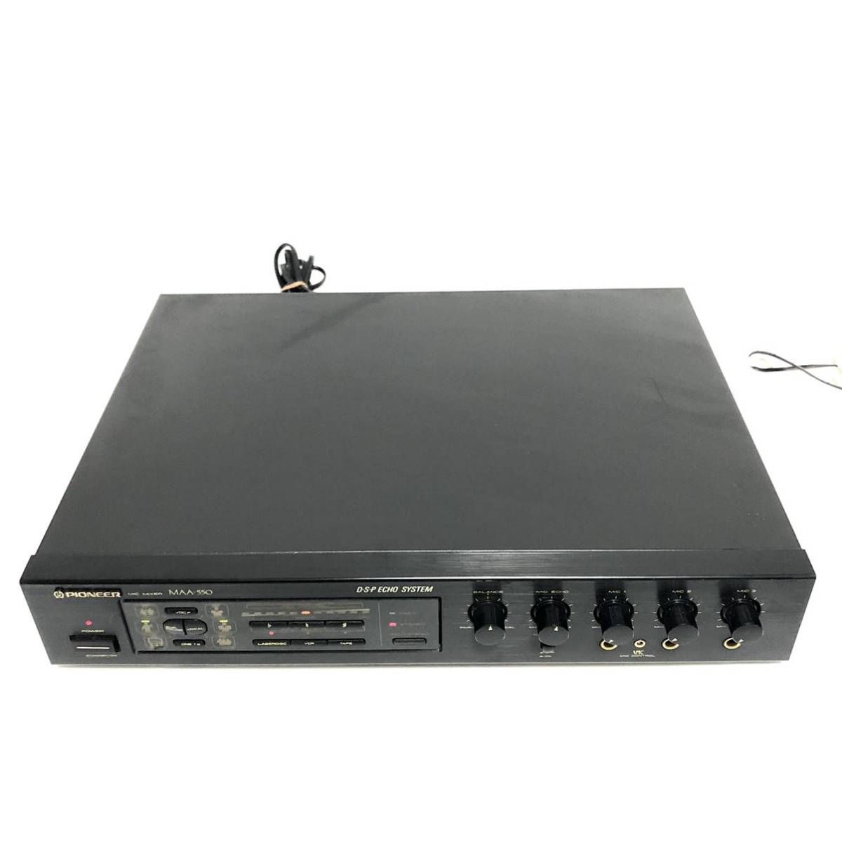 89%OFF!】 Pioneer パイオニア マイクミキサー MAA-550 カラオケ