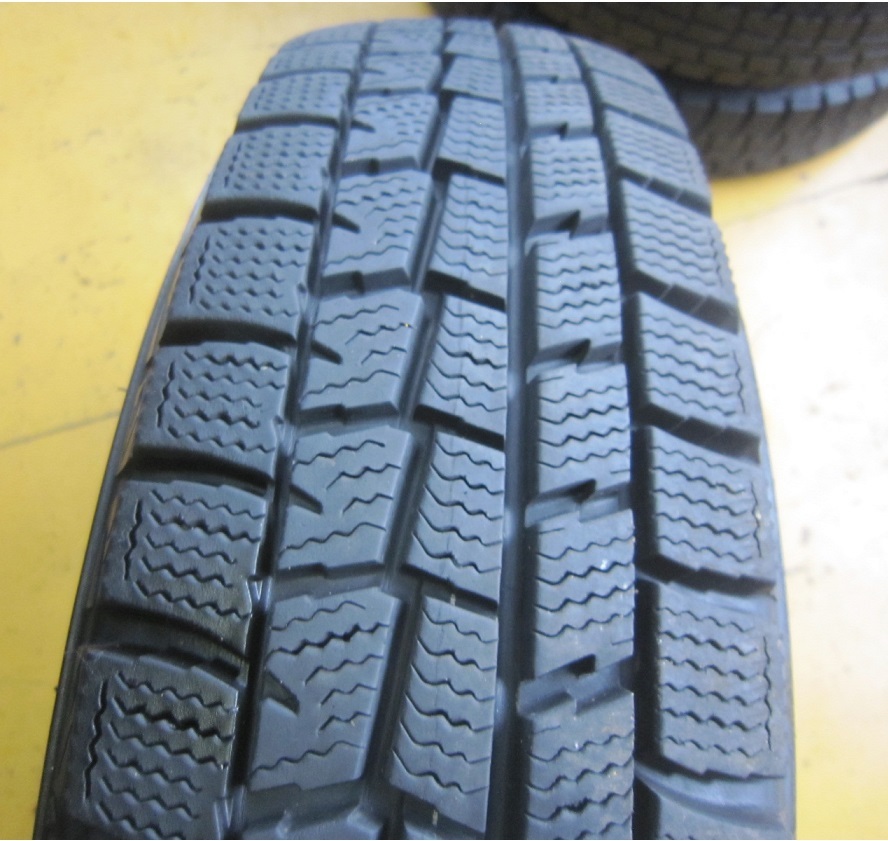 G409☆鉄　145/80R13　ダンロップ　WINTER MAXX 　13X4　PCD100　4H　MRワゴン　モコなど_画像8