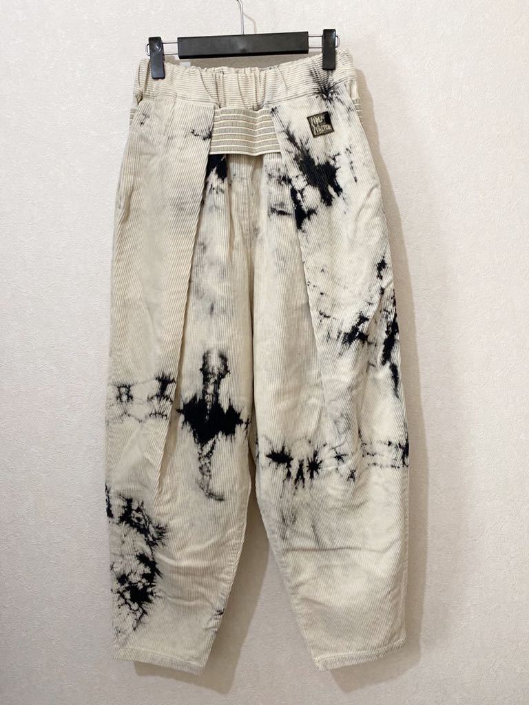 帯電防止処理加工 Kapital Kountry Ashbury タイダイ ワイドパンツ