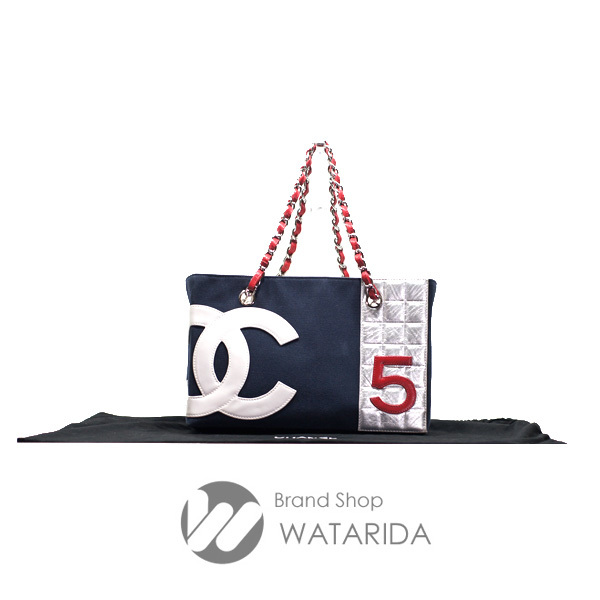 シャネル CHANEL バッグ No.5 チョコバー チェーン トートバッグ