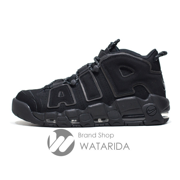 ナイキ スニーカー AIR MORE UPTEMPO 414962 004 BLACK US9 27cm 箱・タグ付 未使用品 送料無料_画像2