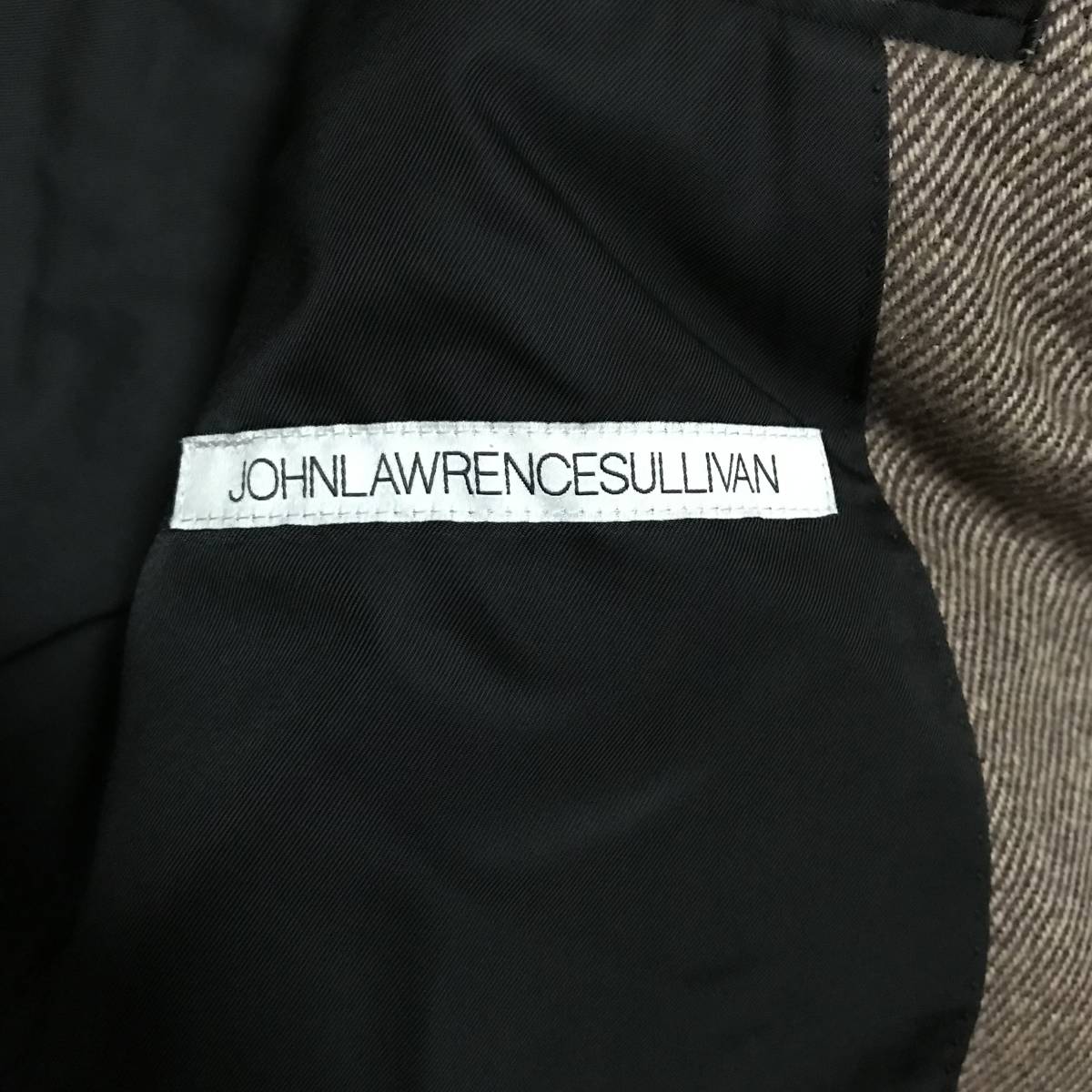 【即決】国内正規品 JOHN LAWRENCE SULLIVAN ジョンローレンスサリバン Johnstons別注  チェスターコート/36/2016年製/クリーニング済み