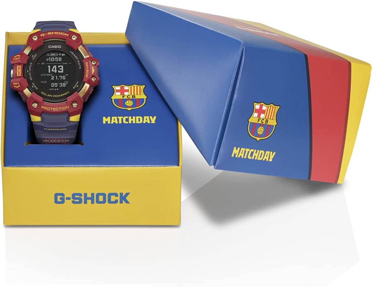 新品保証付 国内正規品 カシオ G-SHOCK FC Barcelona Matchday