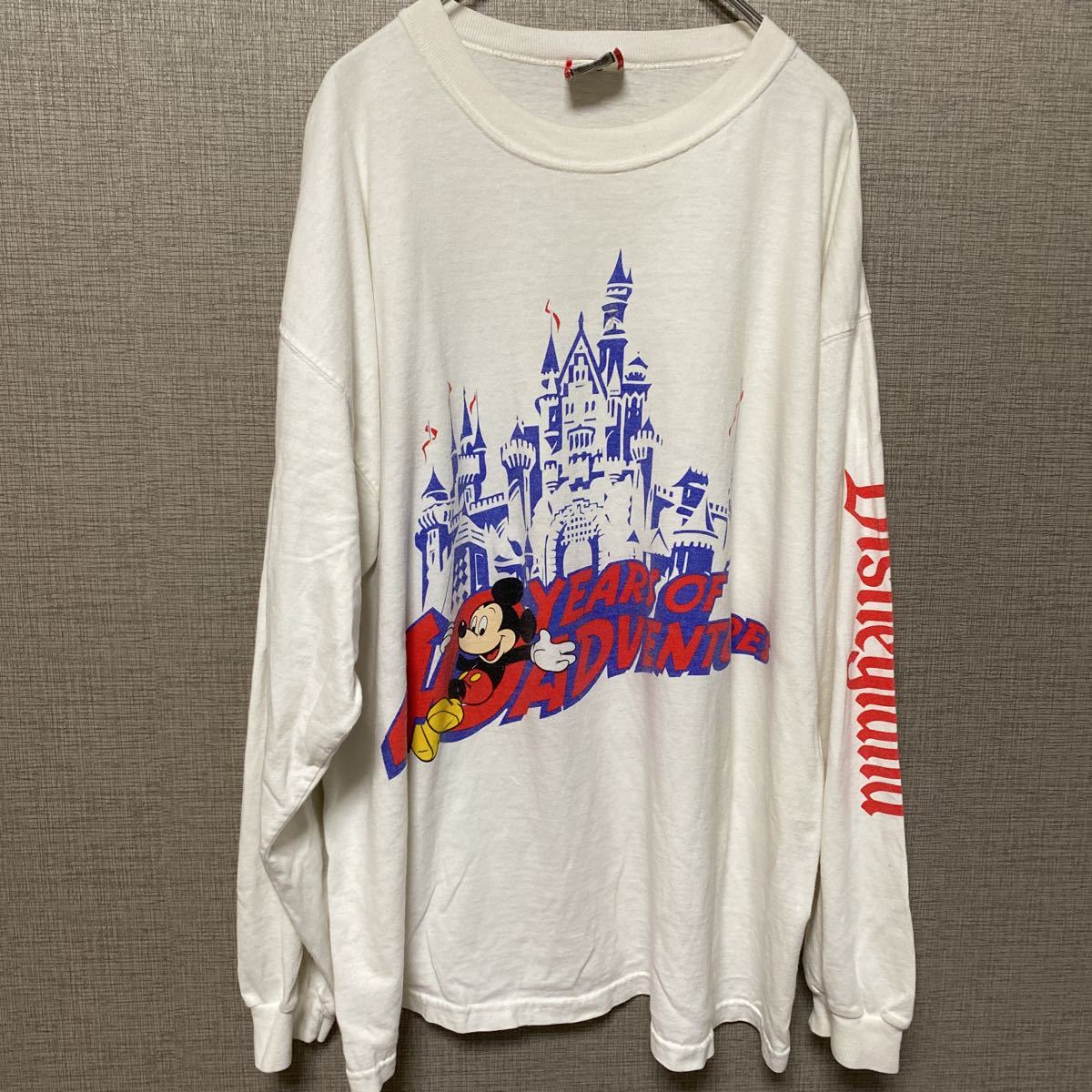 激レア 90s USA製 ビンテージ ヴィンテージ Tシャツ tee アメリカ製 買物代行 激レア ラグランプリントTシャツ ヴィンテージ Tシャツ/カットソー(半袖/袖なし)