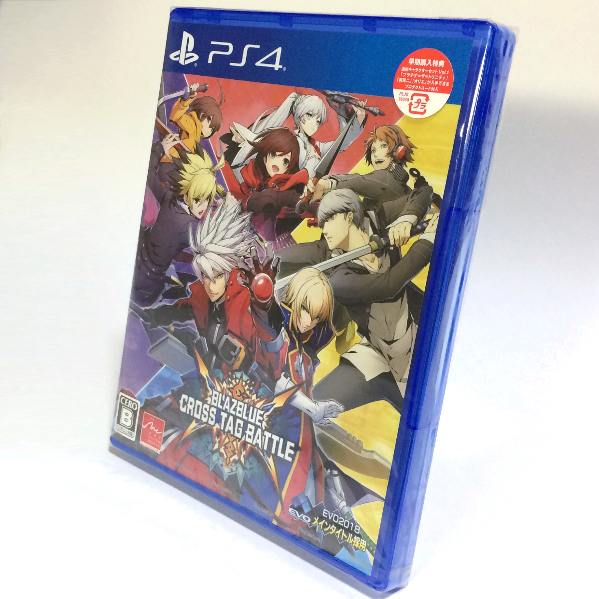 ■【新品未開封】ブレイブルー: クロス タッグ バトル　 PS4　 初回　 BLAZBLUE: CROSS TAG BATTLE　クロスタッグバトル　P4U　UNI　RWBY■