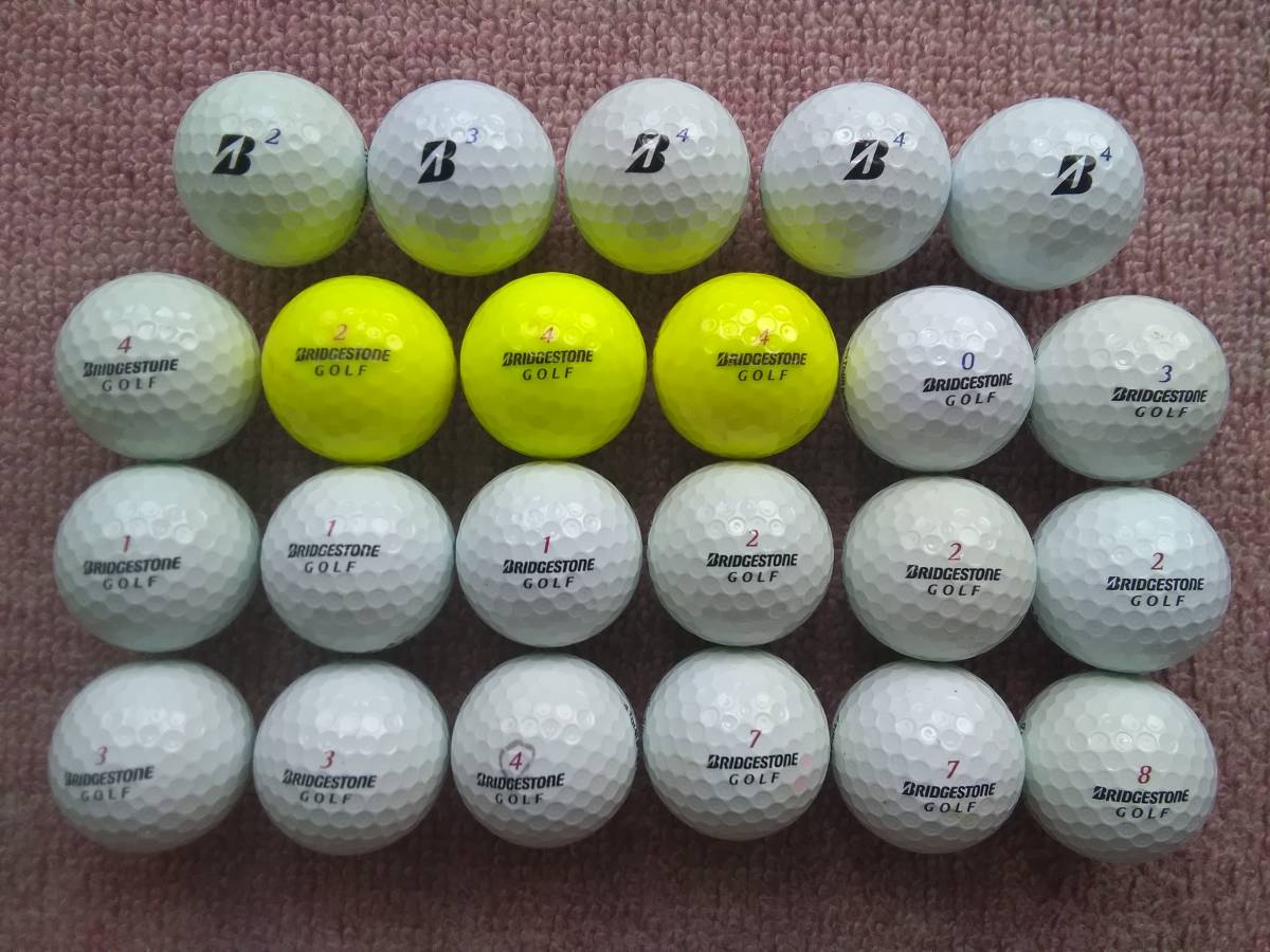 ブリヂストンゴルフ　TOUR　B330 S　年式混合　ロストボール　２３個_画像1