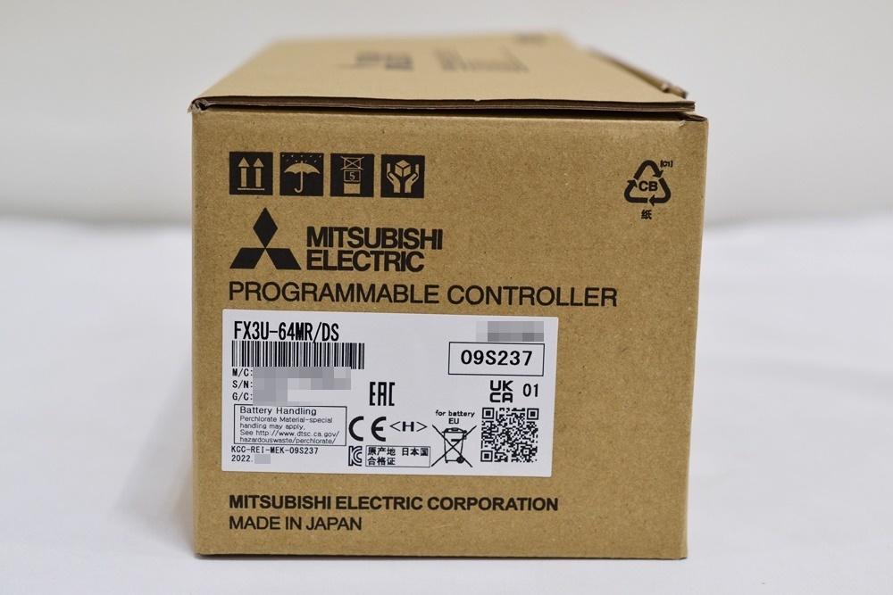 ◇未使用!三菱電機 シーケンサ FX3U-64MR/DS (2022年製) univ-azteca