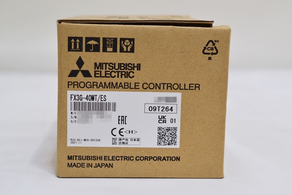 ☆未使用!三菱電機 マイクロシーケンサ FX3G-40MT/ES (2021年製) www