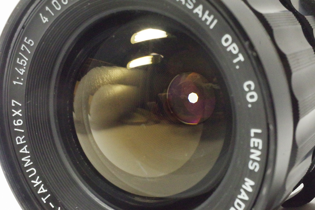 PENTAX 6x7 前期型 & SMC Takumar(6×7)75mm F4.5 +MACRO 135mm F4