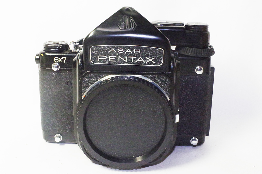PENTAX 6x7 初期型ボディ ペンタックス最初期の中判（67）空シャッター