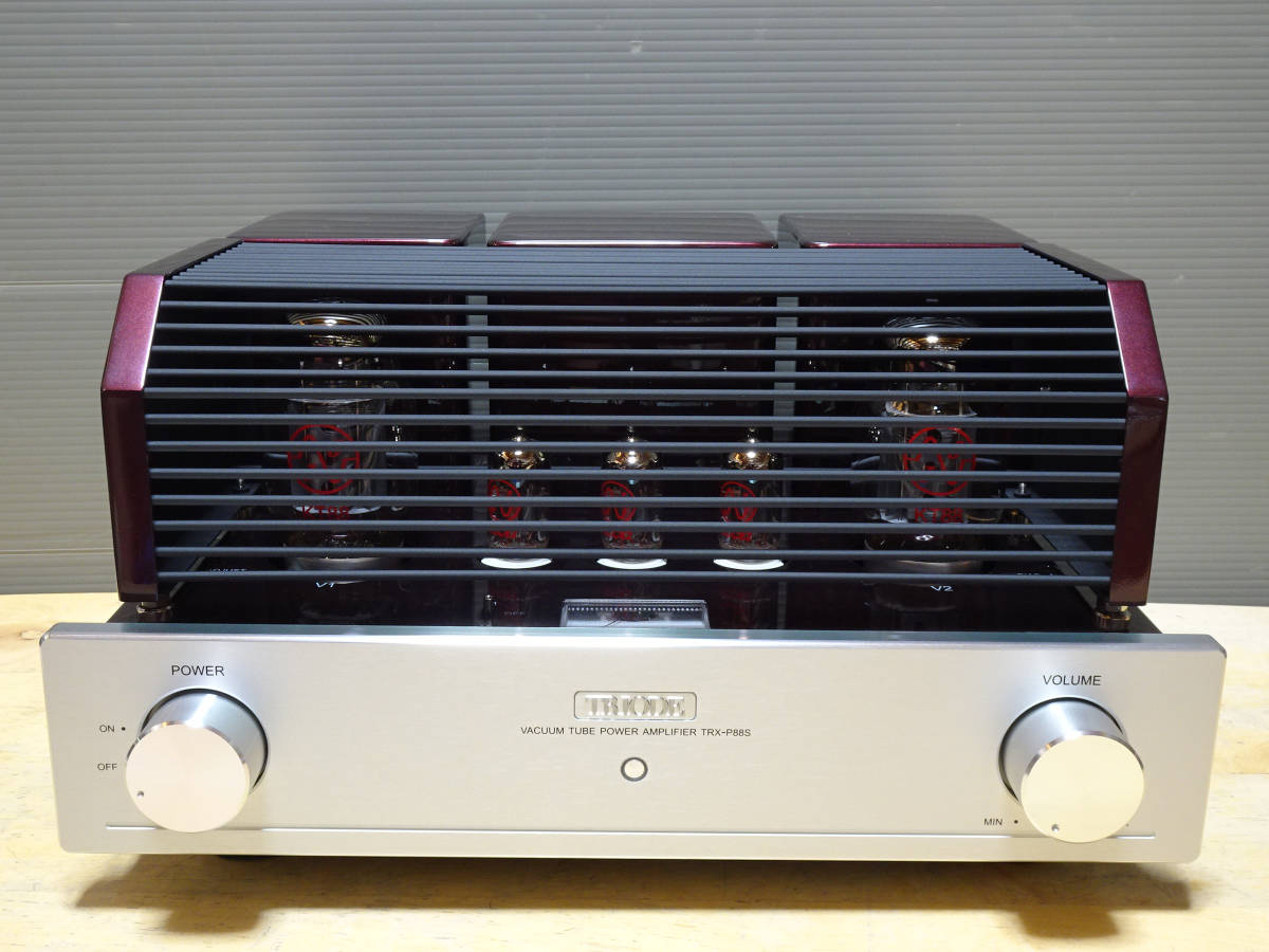 極美品 TRIODE TRX-P88S KT88 シングルステレオパワーアンプ