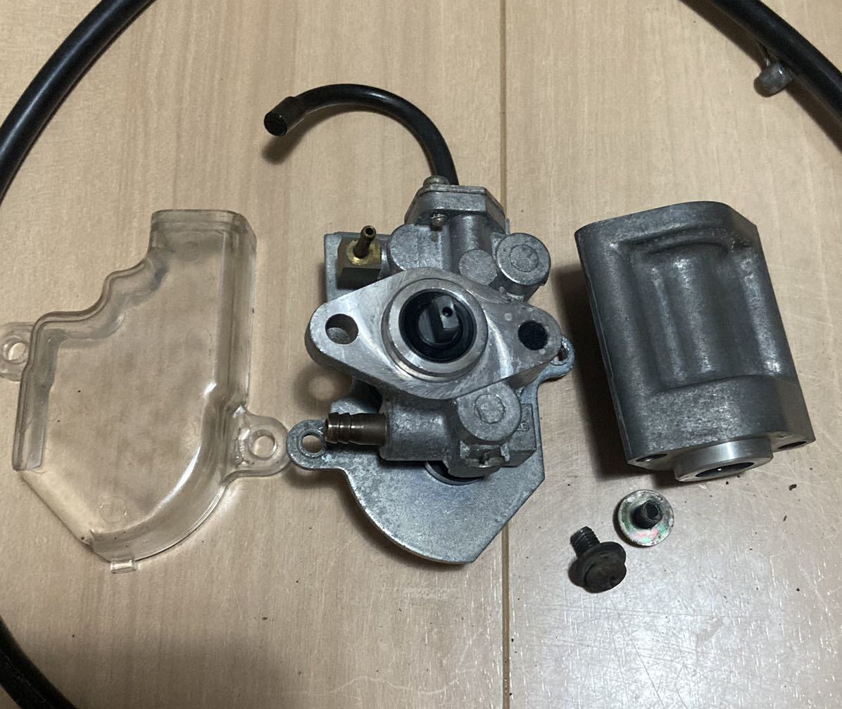 スズキ SUZUKI RG125ガンマ125 NF13A ウルフ125オイルポンプ カバー付 オイルポンプマニホールド 希少廃盤