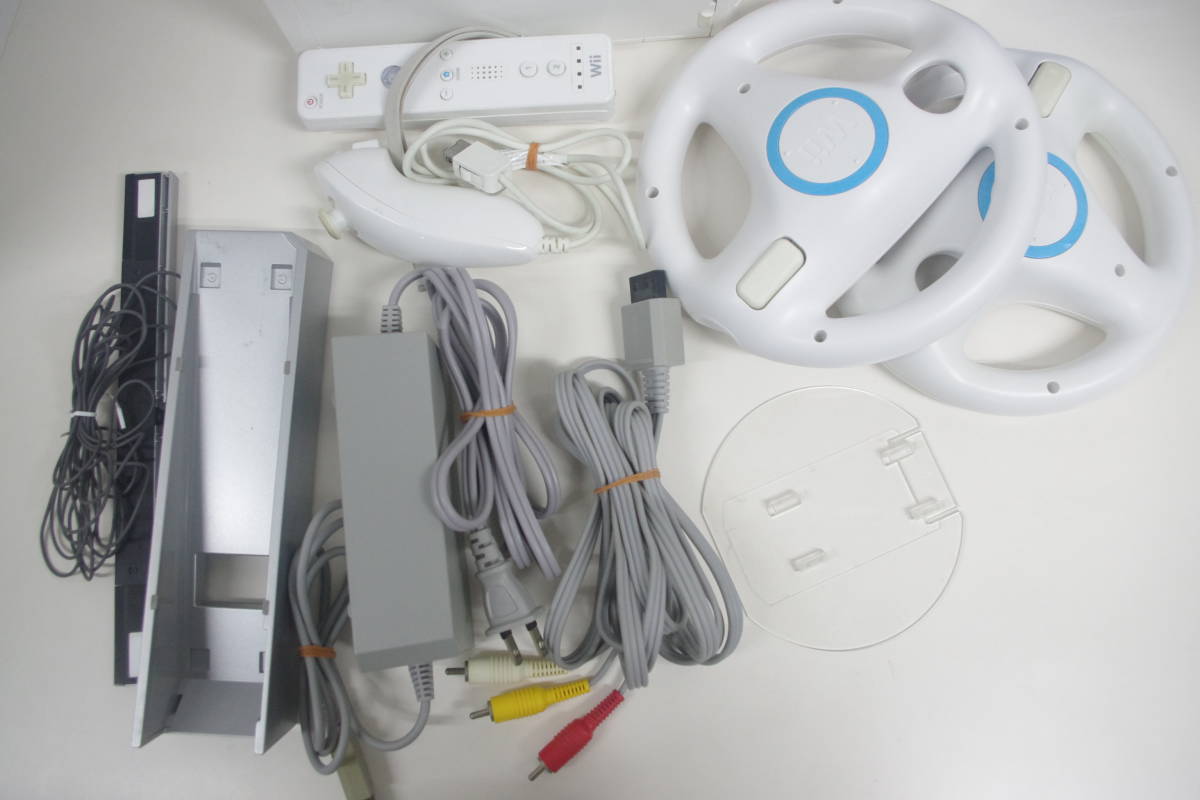 【ジャンク品】Nintendo Wii RVL-001(JPN)おまけソフト付き