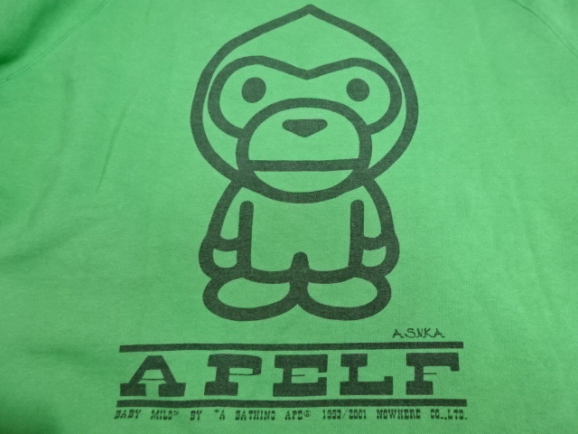 最大46%OFFクーポン APE 店舗限定 スウェット asakusa.sub.jp