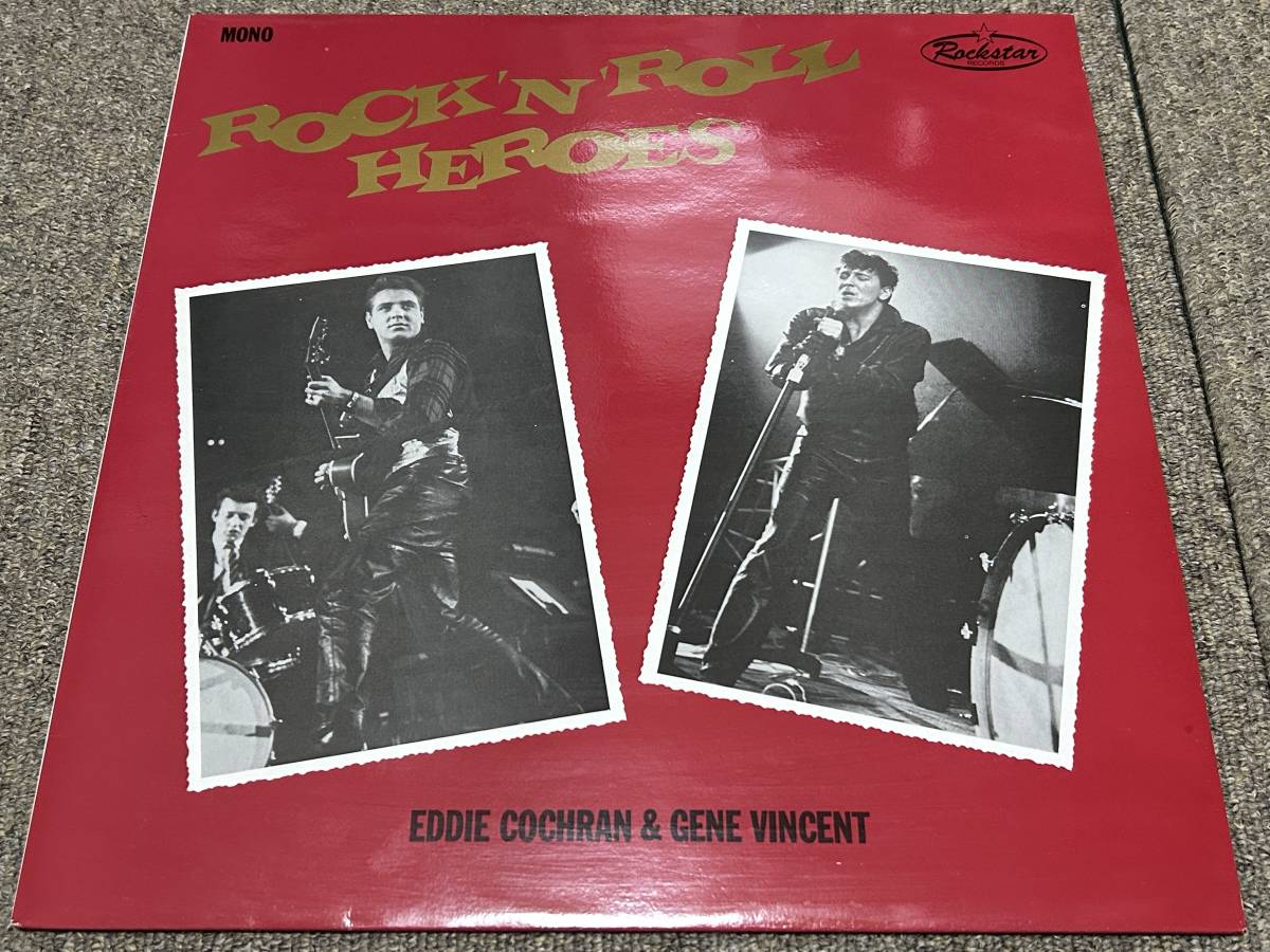 Eddie Cochran & Gene Vincent Rock 'N' Roll Heroes 1981年 ロカビリーの画像1