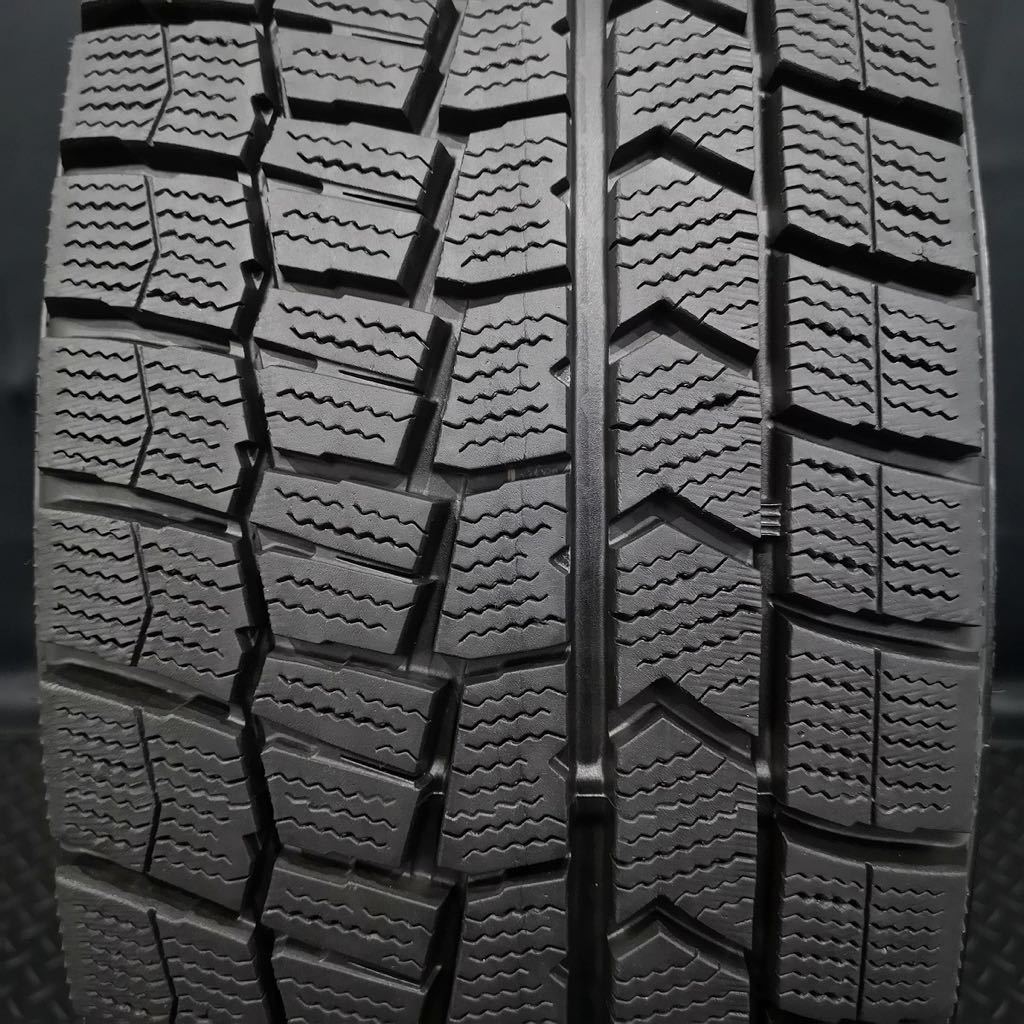 9分山美品☆225/60R17 DUNLOP WM02＆KYOHOアルミ 4本 №220914-2 7J +48