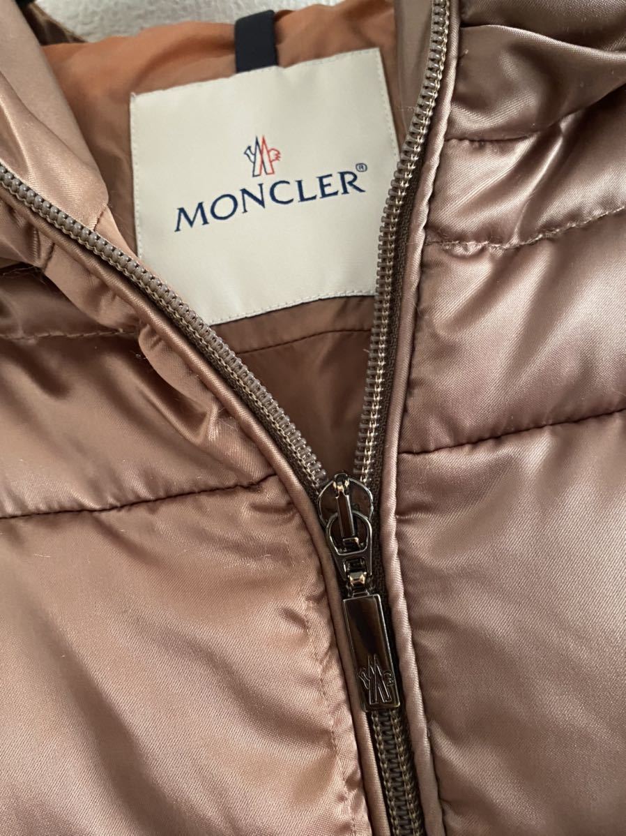 本物 モンクレール MONCLER フード付き ダウンコート ダウンジャケット