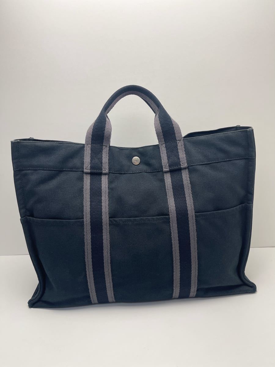 エルメス HERMES フールトゥPM キャンバス トートバッグ_画像1