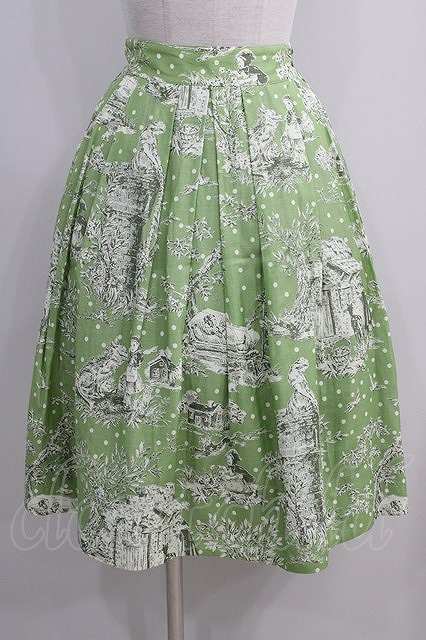【おトク】 Jane Marple フェアリーテイルのミディスカート 22-07-28-027h-1-SK-JM-L-KB-ZT105 ジェーン マープル