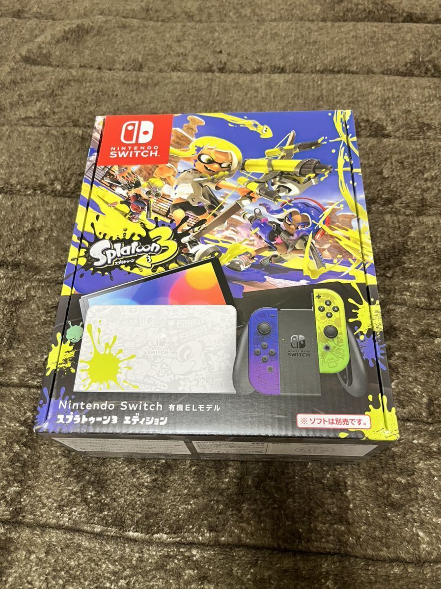 任天堂 Nintendo Switch ニンテンドースイッチ 有機ELモデル スプラトゥーン3 エディション スプラトゥーン3ソフトセット