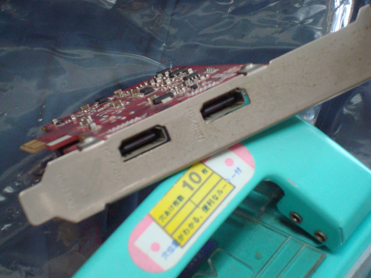PCI-Ex1接続 HDMIビデオキャプチャー SH6 94V-0 E248779 完動品 送料無料
