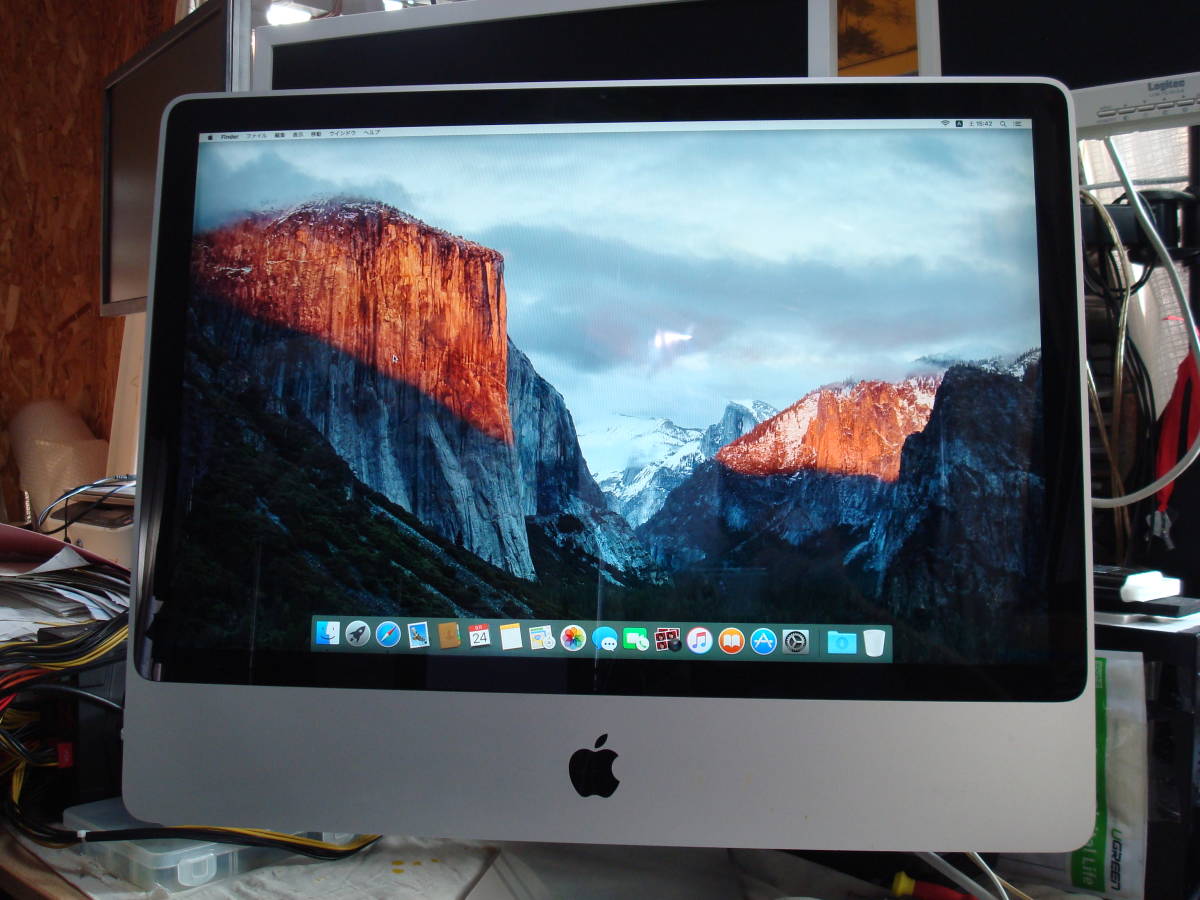 iMac A1225(24-inch Early2009) OS X EI Capitan Ver.10.11.6 Intel ...