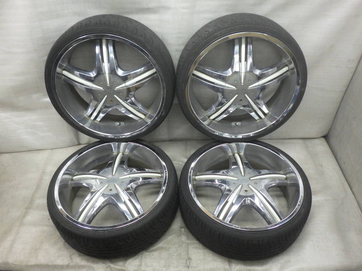 ヤフオク! - STATUS 24インチアロイホイール4本 9J +35