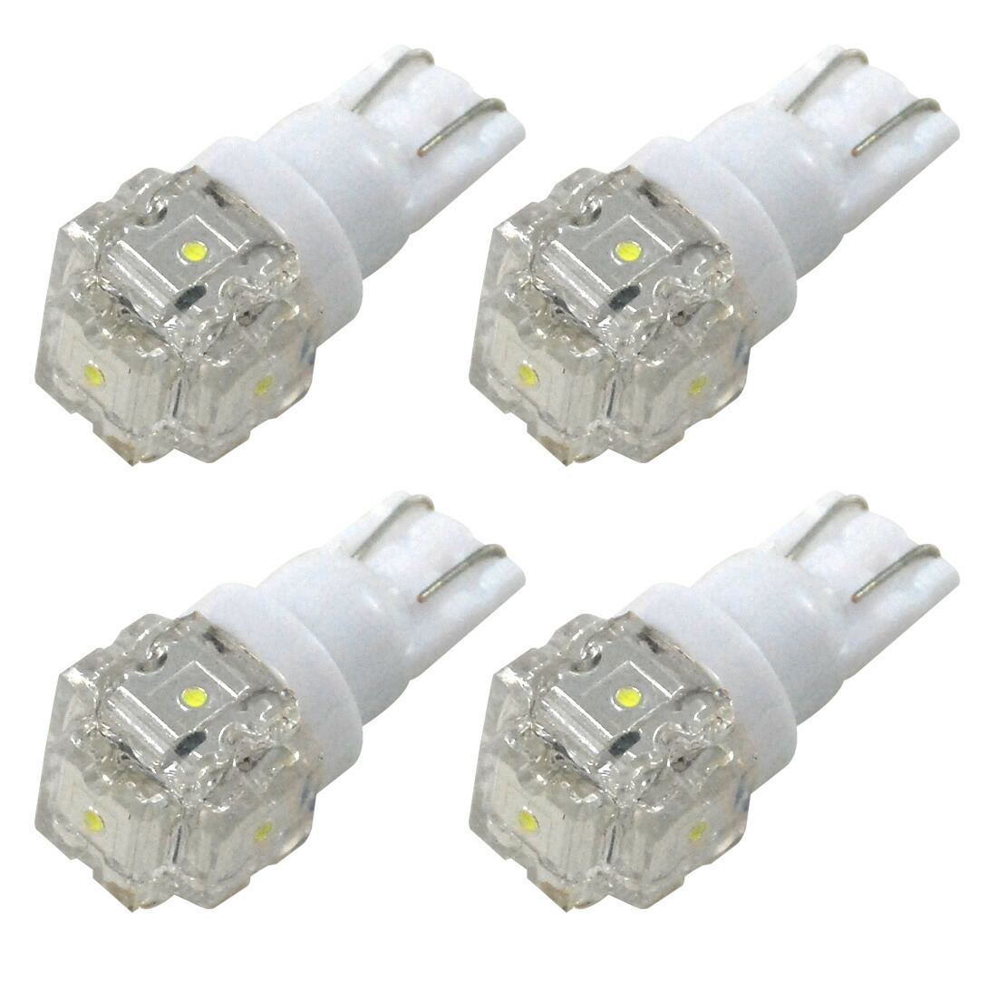NCP80系 シエンタ前期 [H15.9～H18.4] RIDE LED T10 ポジション球&ナンバー灯 4個 ホワイト_画像1