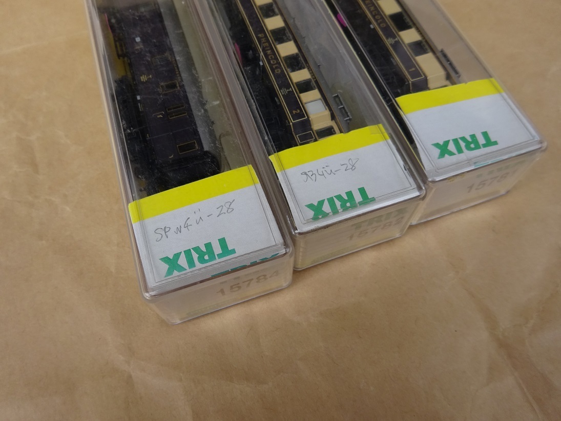 Minitrix Trix 15781, 15782, 15784 ドイツ国鉄 ラインゴルト Minitrix Trix 15781, 15782, 15784 ドイツ国鉄 ラインゴルト