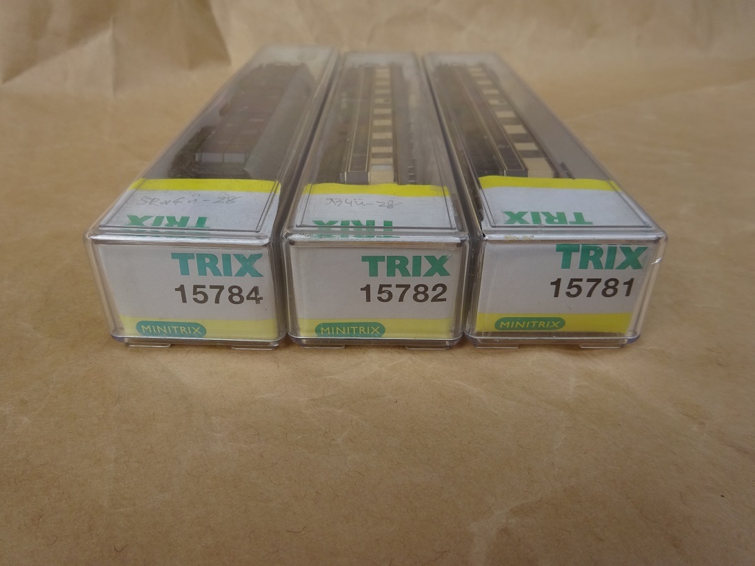 Minitrix Trix 15781, 15782, 15784 ドイツ国鉄 ラインゴルト Minitrix Trix 15781, 15782, 15784 ドイツ国鉄 ラインゴルト