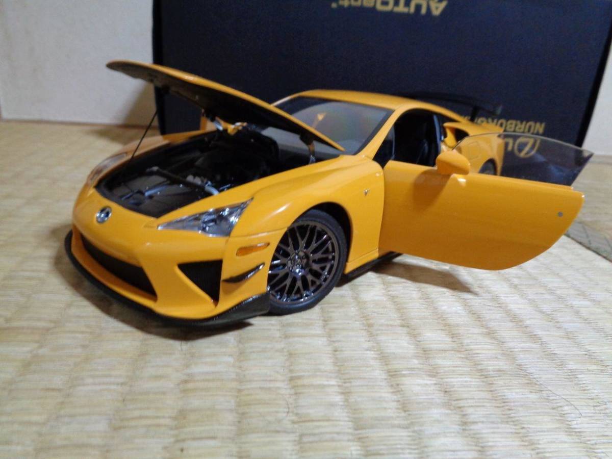即決 激レア オートアート 1/18 レクサス LFA ニュルブルクリンク