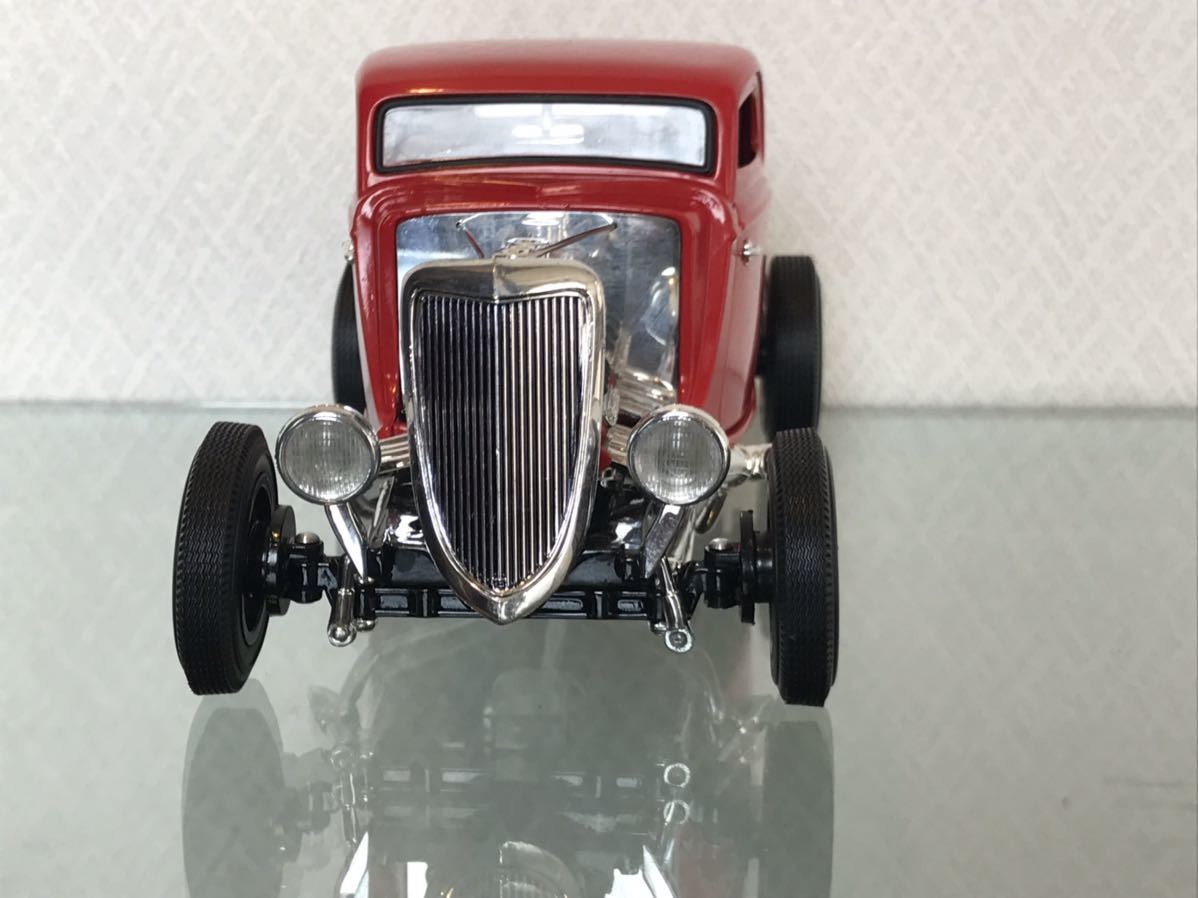  free shipping 1/18 Ford coupe 1934 hot rod minicar Classic car Ertl ERTL FORD COUPE HOT ROD CLASSIC CAR