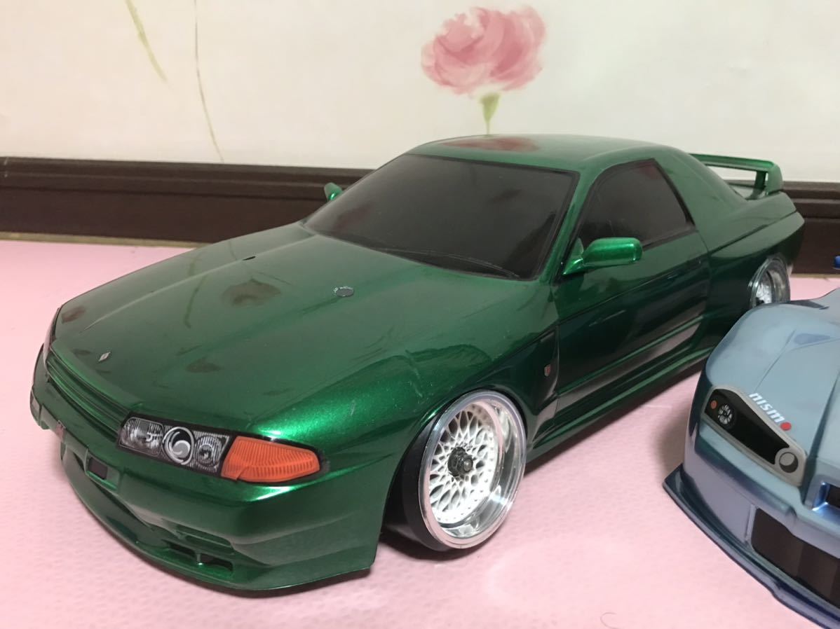 送料無料　1/10 スカイライン パステルカラー ラジコンボディセット タミヤ TAMIYA NISSAN SKYLINE R32 R34 日産