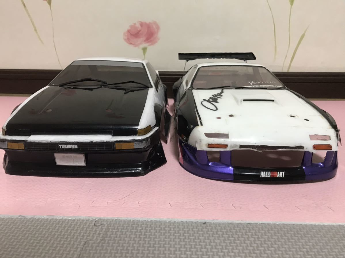 送料無料 1/10 コテコテドリ車 ラジコンボディセット トヨタ 送料無料 1/10 コテコテドリ車 ラジコンボディセット トヨタ