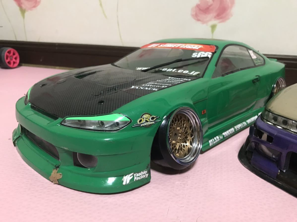 送料無料 1/10 コテコテのドリ車 ラジコンボディセット 日産 送料無料 1/10 コテコテのドリ車 ラジコンボディセット 日産