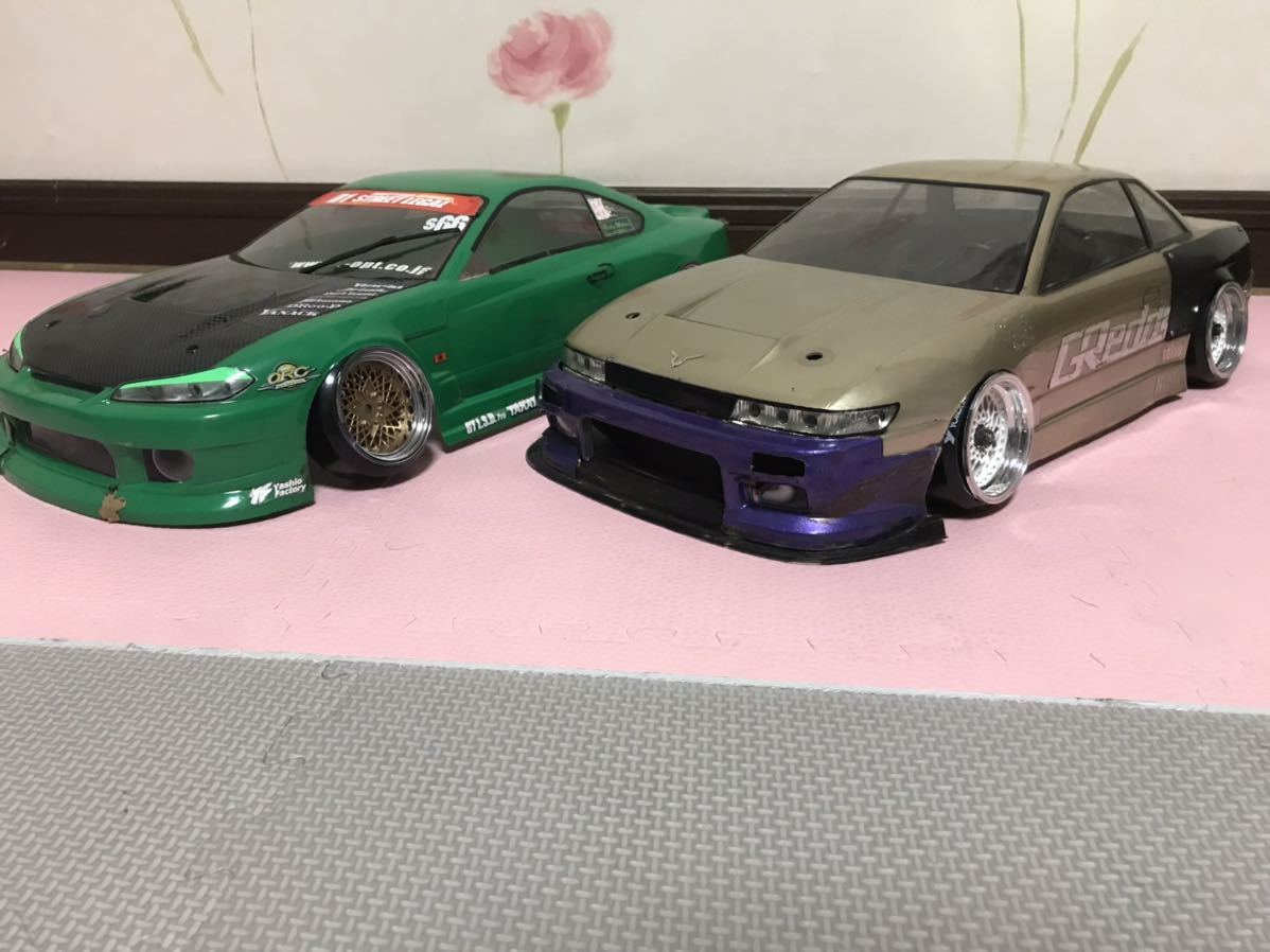 送料無料 1/10 コテコテのドリ車 ラジコンボディセット 日産 送料無料 1/10 コテコテのドリ車 ラジコンボディセット 日産