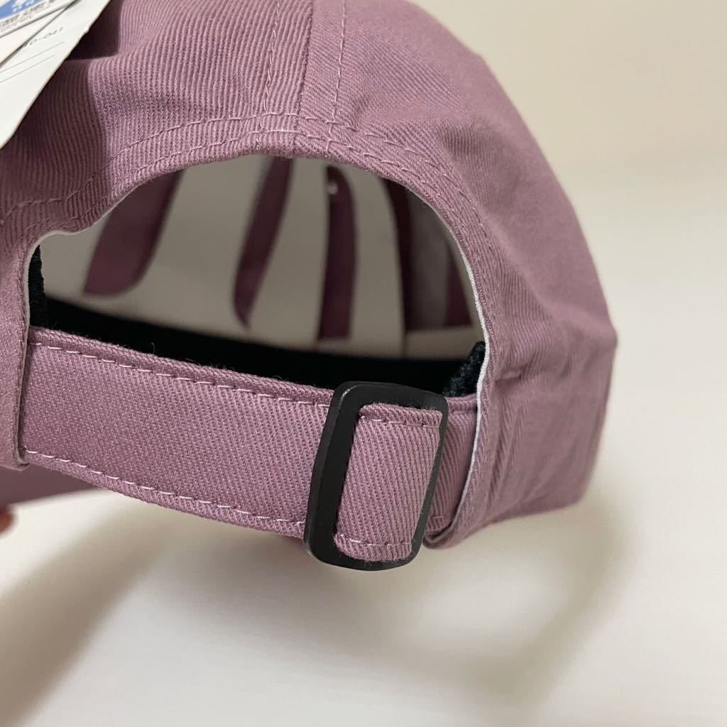 新品51811 adidasアディダス　モーブピンク　キャップ野球帽　吸汗速乾　ジュニアサイズ　帽子　男女兼用_画像4