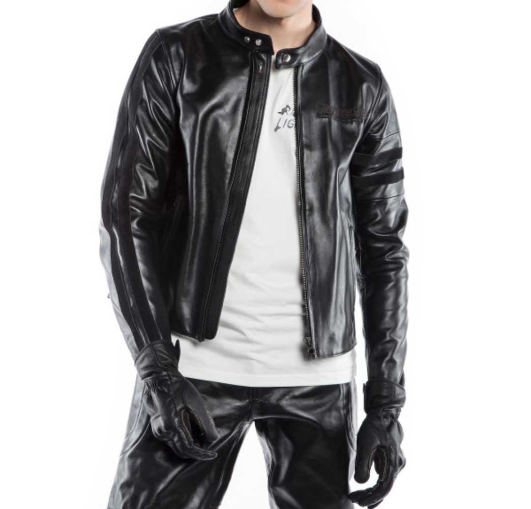 美品 ダイネーゼ レザージャケット leather jackets 52 Dainese サイズ